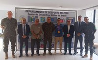 DPS e DDM realizam reunião com o medalhista Caio Bonfim
