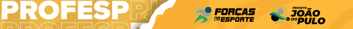 Banner do Programa Forças no Esporte e Projeto João do Pulo