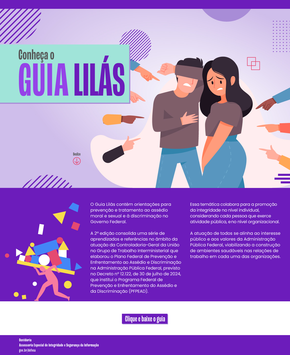 Conheça o Guia Lilás