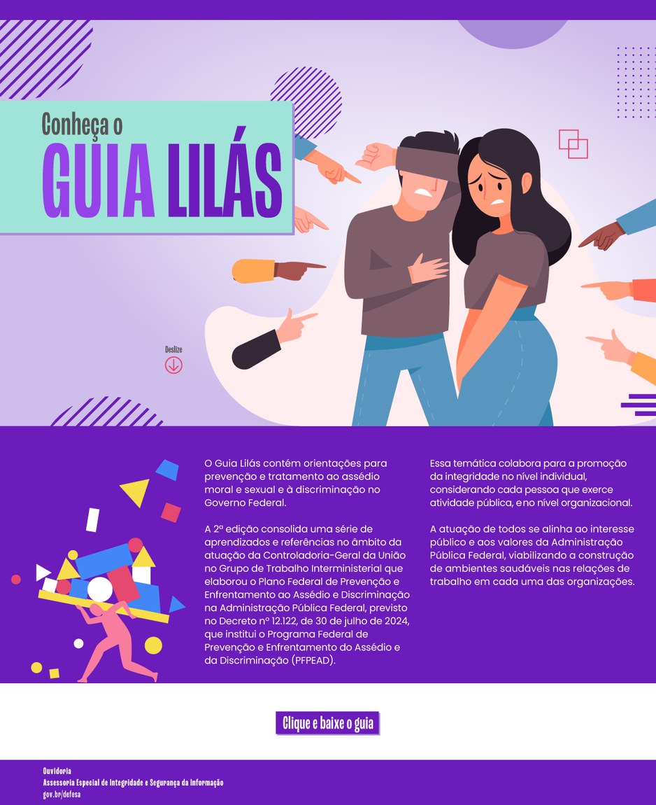 Conheça o Guia Lilás