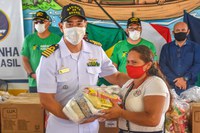 Ação interministerial possibilita entrega de 4 mil cestas básicas em Melgaço, no Pará