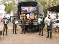 Campanha Solidária no Regimento João Manoel