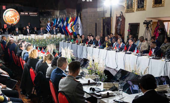 Conferência de Ministros de Defesa das Américas debate cooperação e segurança regional, no Peru 20260708 - Conferencia no Peru 2.jpg