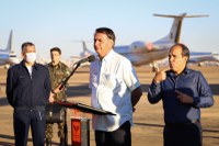 Defesa apoia Missão ao Haiti com transporte de bombeiros e 10,5 toneladas de insumos para assistência humanitária