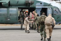 Defesa emprega aeronaves para combater incêndio no Pantanal