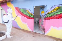 Desinfecção previne e elimina possíveis focos do novo coronavírus