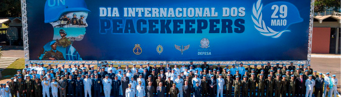 Dia Internacional dos Peacekeepers: Em cerimônia, Ministro destaca os esforços do Brasil para a paz mundial e a participação das mulheres
