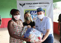 Distribuição de cestas básicas é essencial no apoio à população