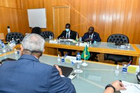 Em visita, Ministro da Guiné-Bissau destaca Indústria de Defesa Brasileira
