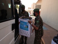 EXÉRCITO - Campanha do Agasalho em Brasília