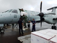 Forças Armadas apoiam Ministério da Saúde na vacinação da comunidade indígena Umariaçu I, no Amazonas