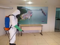 Forças Armadas mantêm ações de desinfecção