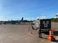Forças Armadas transportam pacientes de Rondônia para Porto Alegre e Curitiba