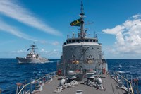 Marinhas do Brasil e dos EUA homenageiam heróis da Segunda Guerra Mundial