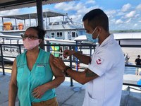 Militares aplicam mais de 40 mil doses de vacina contra a Covid-19 em Belém (PA) e São Luís (MA)