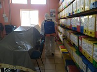 Militares reforçam ações de desinfecção em todo o Brasil