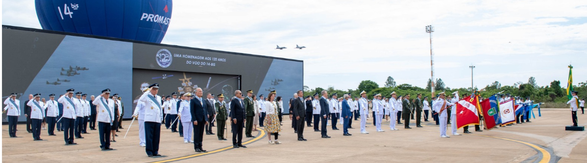 Ministério da Defesa e Força Aérea Brasileira comemoram o Dia do Aviador