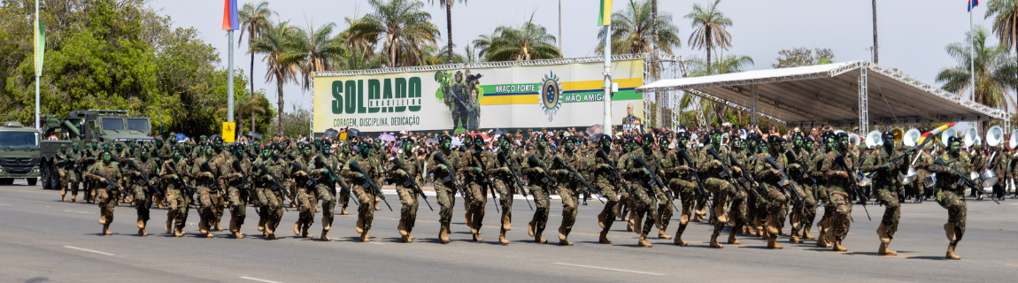 Ministro da Defesa participa da cerimônia do Dia do Soldado