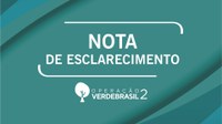 Nota de esclarecimento