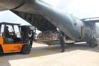 Operação Amapá: FAB já transportou mais de 52 toneladas de carga para Macapá (AP)