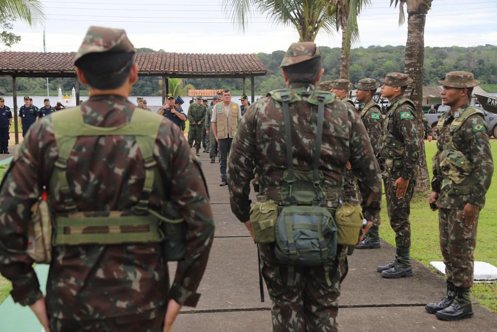 Exército monta base e inicia Operação Fronteira Sul em Marechal