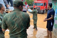 Petrópolis (RJ) recebe apoio emergencial das Forças Armadas