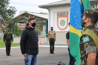 Seção de Serviço Militar do Ministério da Defesa realiza visita técnica à 5ª Região Militar