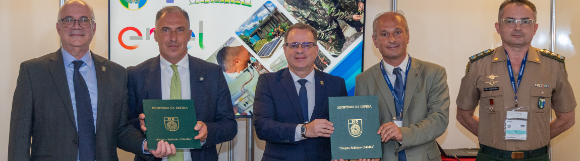 Soldado Cidadão - Defesa firma acordo com a Enel Brasil para ofertar cursos de eletricista