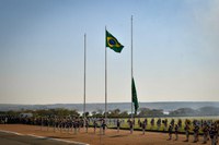 Solenidade cívica de Hasteamento da Bandeira marca o Dia da Independência