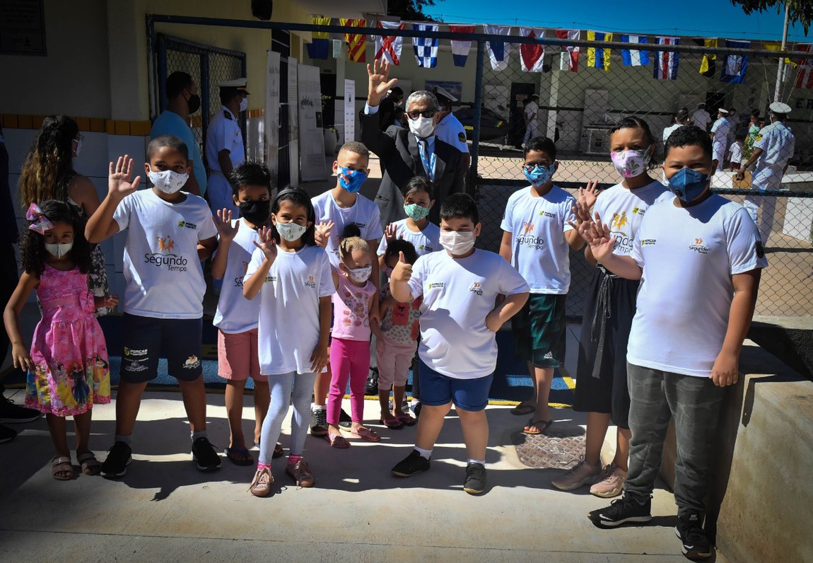Comandante José Barros sente-se privilegiado por trabalhar com crianças e jovens em situação de vulnerabilidade social