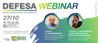 Webinar sobre ética abre ciclo de palestras