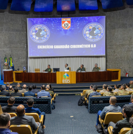Exercício Guardião Cibernético 8.0 reúne cerca de 1.300 participantes em Brasília