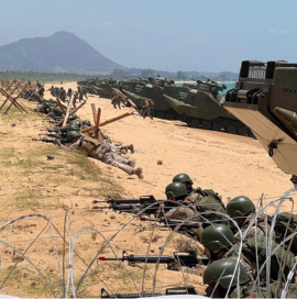 Defesa coordena etapa anfíbia da Operação Atlas 2025 com 3.400 militares e observadores internacionais