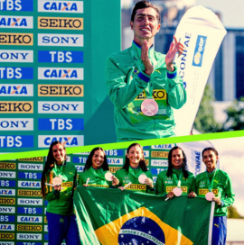Programa de Alto Rendimento da Defesa conquista medalhas no Mundial de Marcha Atlética em Brasília