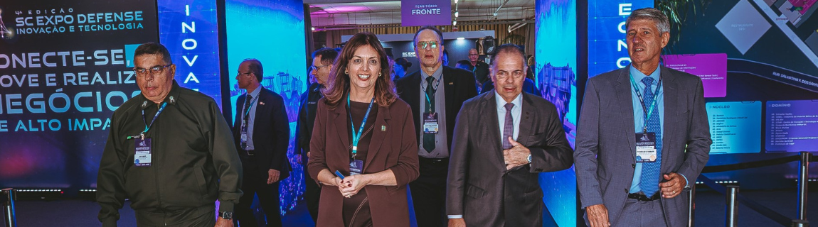 Ministério da Defesa participa da 4ª SC Expo Defense em Florianópolis