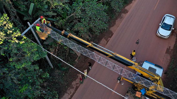 Passagem de fauna BR-174/AM