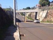 Foto: Transposição da via férrea no Município de Paverama/RS