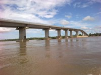 Após colisão de embarcação, DNIT avalia e garante que ponte sobre o Rio Madeira na BR-319/RO/AM está segura