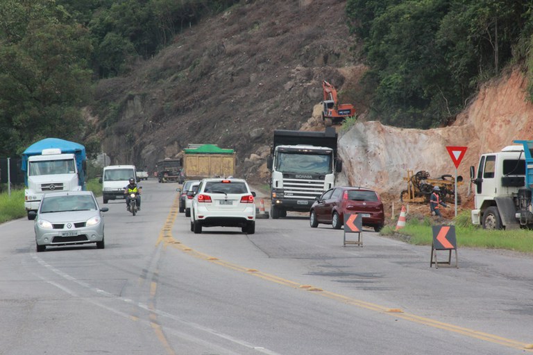 Atenção usuário: detonações na BR-101/SC em Tubarão e Pescaria Brava nesta quinta-feira (9)