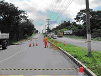 BR-070 tem restrição no tráfego em Barra do Garças/MT