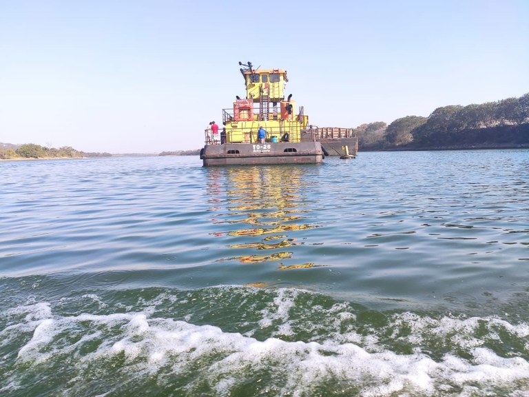 Navegação na Hidrovia Tietê-Paraná