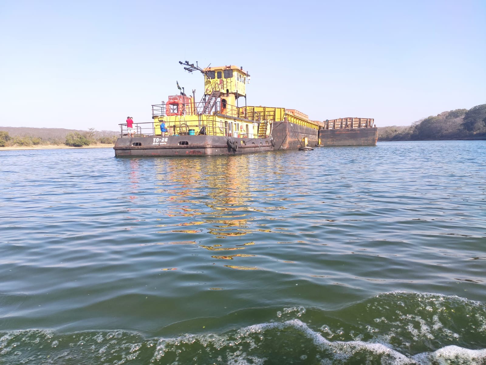 Navegação na Hidrovia Tietê-Paraná