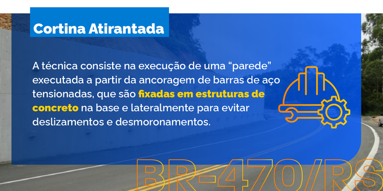 Solução para contenção de encostas