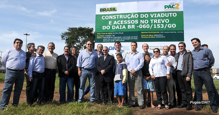 Começa construção do viaduto do DAIA em Anápolis/GO