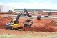 Começam obras das trincheiras na BR-376 em Ponta Grossa