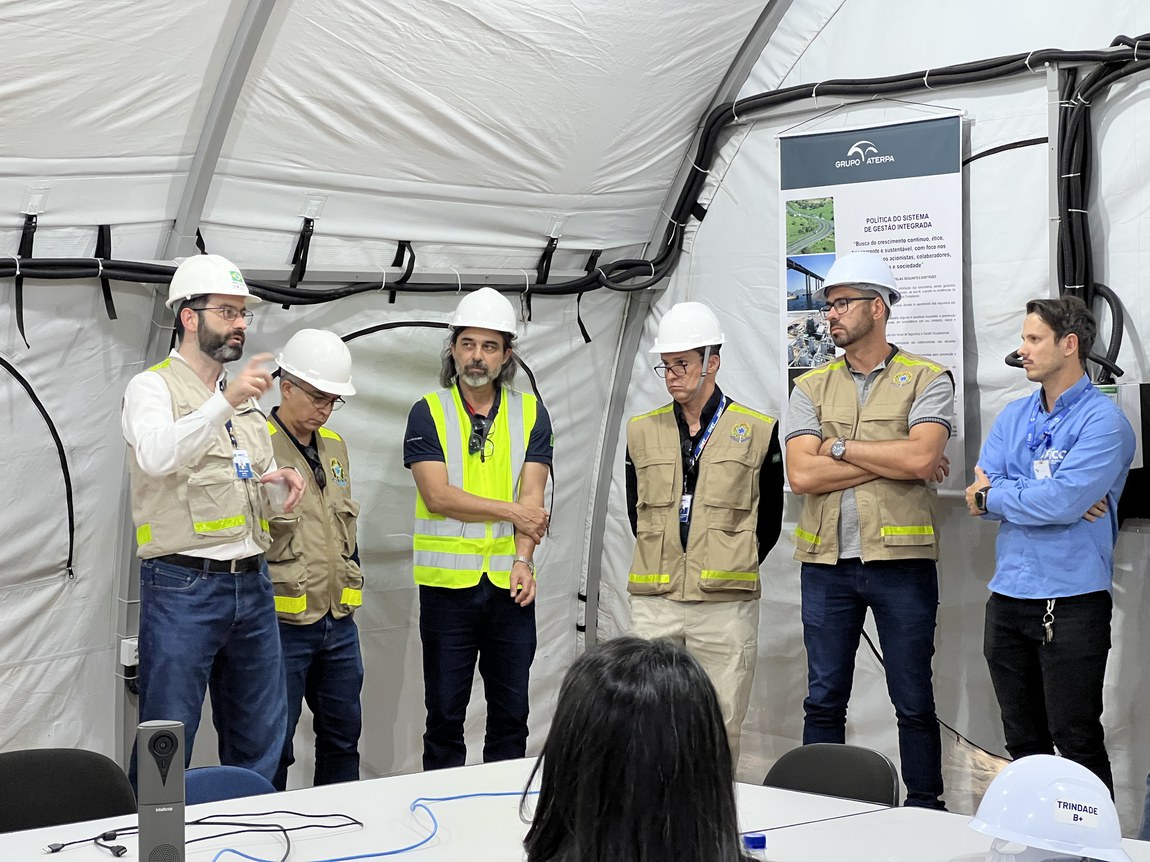 Visita técnica teve como objetivo promover capacitação aos servidores