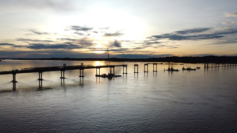 Obras da ponte de Xambioá (TO)