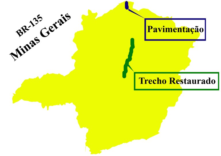 Construção de mais um trecho da BR-135 em Minas Gerais começa nos próximos dias