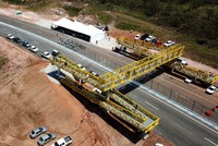 Contorno Viário na BR-163/364/MT, com duas passarelas, é liberado para tráfego