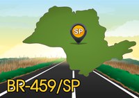 Interdição total na BR-459/SP inicia nesta quarta-feira